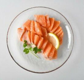 【ふるさと納税】サーモン短冊　約600g【丸三水産】