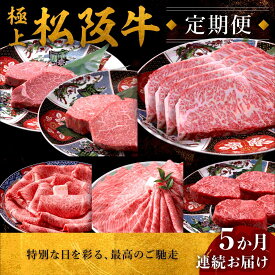 【ふるさと納税】極上松阪牛 定期便 5ヵ月/9ヵ月/12ヵ月 ヒレ・シャトーブリアン・サーロイン・赤身・霜降り・すき焼き・しゃぶしゃぶ・ハンバーグ 松阪牛 高級肉 霜降り肉 ブランド牛 国産牛 贈り物 ギフト【牛追道中】