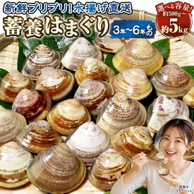 【ふるさと納税】【満天☆青空レストランでご紹介】＜選べる内容量＞【指定日必須】蓄養はまぐり 3年～6年もの 500g / 1kg / 2kg / 3kg / 5kg はま王 はまぐり ハマグリ 蛤 魚貝類 水産物 海鮮 料理 焼きはまぐり 焼き蛤 グルメ ギフト 贈り物 贈答 冷蔵 テレビ 紹介