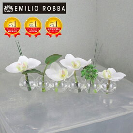 【ふるさと納税】アートフラワー エミリオ・ロバ ファレノプシス6W-w TTNTA03150