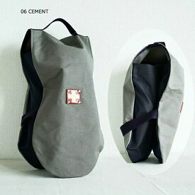 【ふるさと納税】木の庄帆布 公式 シューズケース シューズサック Shoes Case 【KinoshoTRANSIT】　K-KHG-SS01M-（C/#06 CEMENT / セメント）　ゴルフ シューズケース おしゃれ 高密度帆布