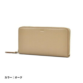 【ふるさと納税】レディース本革長財布 4M2-1151（・オーク）