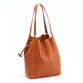 【ふるさと納税】レディース本革バッグLサイズ 7M6-1012P（・キャメル）