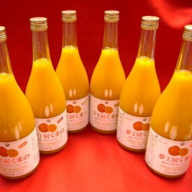 【ふるさと納税】 みかんジュース 甘い 糖度14度以上【不知火（しらぬい）ストレートジュース】720ml×6本 段ボール箱