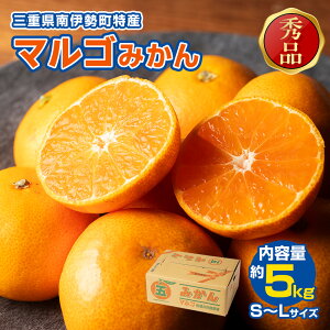 【ふるさと納税】 みかん 温州みかん 約5kg (S〜Lサイズ) 秀品 数量限定 期間限定 柑橘 蜜柑 mikan フルーツ 果物 くだもの 国産 ブランド 贈答用 贈答品 贈答 ギフト 三重県 伊勢 志摩 南伊勢