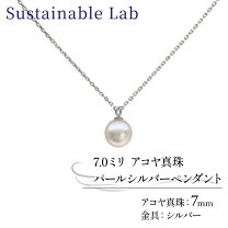 楽天市場】アコヤ真珠 シルバーペンダントの通販
