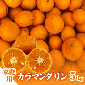 【ふるさと納税】【2026年発送 先行予約品】ミカファーム みかん カラマンダリン 5kg 9kg 家庭用 選べる 容量 三重県御浜町産【ジューシーかつ濃厚な味わいの高級柑橘】