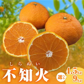 【ふるさと納税】【2026年発送 先行予約品】濃密な甘酸っぱさ！ ミカファーム 不知火 4.5kg 9kg 春頃発送 三重県 御浜町産【ジューシーで濃厚な味わい】