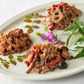 【ふるさと納税】黒毛和牛 佃煮セット（山椒煮・生姜煮・そぼろ）