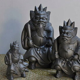 【ふるさと納税】鍾馗さま（小）鬼瓦を作る職人『鬼師』が一つ一つ心を込め手作り | 鍾馗さま 鬼瓦職人 鬼師 魔除け クラフト 民芸 人気 おすすめ 送料無料