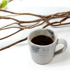 【ふるさと納税】信楽焼 陶器製 雪結晶 切立マグカップ