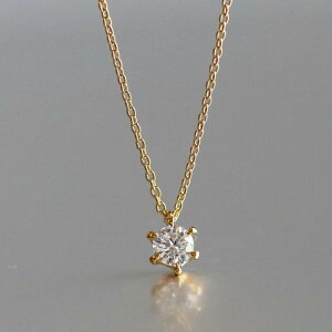 yӂ邳Ɣ[ŁzTXeiuȃWG[ {OE_Ch K18 lbNX 0.2ct 6{Ē܁@LAB-K18-001