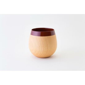 【ふるさと納税】 コーヒーカップ ブラウン 1個 木製 マグカップ 漆塗り 木 漆 ナツメ なつめ 天然漆 chanto (シャント) 彦根仏壇 伝統工芸品 伝統 職人 北欧風 北欧 食卓 食卓雑貨 インテリア マグ コーヒー カップ コップ 器 うるし カラフル 茶色 食器 日用品 滋賀 彦根