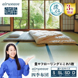 【ふるさと納税】エアウィーヴ 四季布団 滋賀県長浜市/エアウィーヴ[AQBV030] エアウィーヴ エアウィーブ airweave 敷き布団 敷布団 敷布とん 敷ふとん マットレス 高反発 洗える 洗濯できる シングル シングルロング セミダブル ダブル