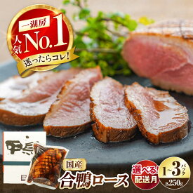 【ふるさと納税】【選べる配送月】鴨ロース 合鴨ロース 1〜3パック 選べる容量 長浜市/ 一湖房[AQCB008] 鴨 かも カモ 鴨肉 鴨ロース 合鴨 合鴨ロース かも肉 おつまみ オードブル お取り寄せ 簡単調理 冷蔵 人気 送料無料 ロース ロースト 合鴨ロースト 鴨ロースト 人気