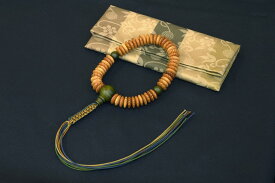 【ふるさと納税】1400年の歴史を誇る近江の数珠職人が手掛けた念珠（男性用）