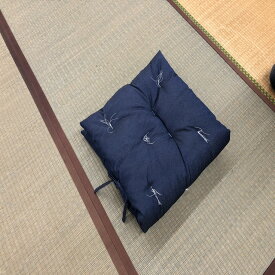 【ふるさと納税】防災頭巾としても使用できる座布団 日本製 ふとんのワタセ