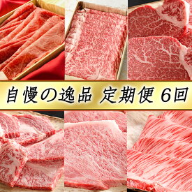 【ふるさと納税】【定期便】カネ吉山本 近江牛 自慢の逸品便ー喜ー 全6回定期便 (2022年11月改定) 4等級以上 牛肉 国産 食べ比べ すき焼き ステーキ 焼肉 冷凍