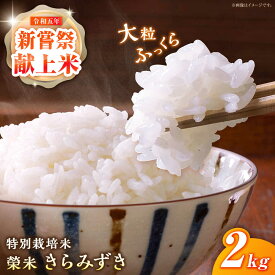 【ふるさと納税】特別栽培米『榮米』きらみずき 2kg/ 精米 米 お米 白米 白ご飯 ご飯 / 栗東市 / AMAファミリーズ榮農場[BIAI022]