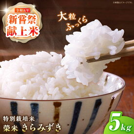 【ふるさと納税】特別栽培米『榮米』きらみずき 5kg / 精米 米 お米 白米 白ご飯 ご飯 / 栗東市 / AMAファミリーズ榮農場[BIAI023]
