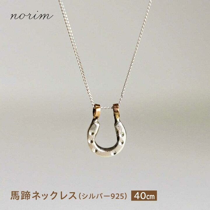 楽天市場】【ふるさと納税】馬蹄ネックレス シルバー925 (40cm) / 競馬 