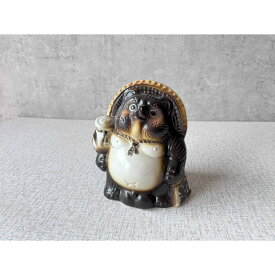 【ふるさと納税】信楽焼　たぬき貯金箱 16cm (184622-40037627)