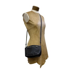 【ふるさと納税】革・ダブルポシェット ミニ【カラー選択】