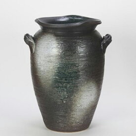 【ふるさと納税】【信楽焼】青窯変壷型 傘立 (534-05) | 甲賀市 信楽焼 陶器 傘立て 青窯変 壷型 インテリア 玄関 和風 高級感 人気 おすすめ 傘収納 傘スタンド 陶芸 工芸品 お取り寄せ 通販 送料無料 ふるさと納税