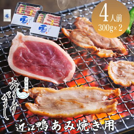 【ふるさと納税】【A-244】グッドワン　近江鴨 あみ焼き用（4人前）【高島屋選定品】