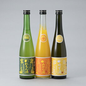 【ふるさと納税】【I-281】福井弥平商店 萩乃露 リキュール500ml3種セット ［高島屋選定品］