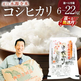 【ふるさと納税】＼選べる配送月／【最短5営業日～出荷】令和7年度産 近江永源寺米コシヒカリ 株式会社カネキチ 滋賀県 東近江市 米 こしひかり 食べ比べ セット 新米 滋賀 特産品 銘柄米 配送時期選べる 予約 産地直送 白米
