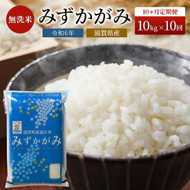 【ふるさと納税】米 定期便 10ヶ月 みずかがみ BG無洗米 10kg 令和5年 ふるさと応援特別米 無洗米 お米 こめ コメ おこめ 白米 10回 お楽しみ　【定期便・ 豊郷町 】　お届け：ご入金の翌月下旬に出荷いたします・納期指定不可