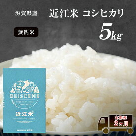 【ふるさと納税】【令和7年産】 特A受賞歴 米 無洗米 定期便 近江米 コシヒカリ 5kg 5kg×2ヶ月 こめ コメ滋賀 定期 2回 滋賀県 豊郷町