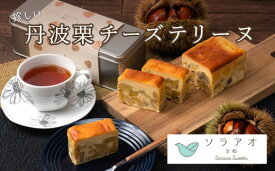 【ふるさと納税】 【25年1月上旬～下旬発送】丹波栗 チーズテリーヌ マロン和栗 お菓子 スイーツ ケーキ テリーヌ 贈答 プレゼント 冷凍 京都府 綾部 soraao