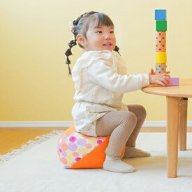 【ふるさと納税】【 洛中高岡屋 】えがおつながる、おざぶとん『おじゃみキッズ学（がく）』（しゃぼんはる＆支子） | 京都 こども 子ども 座布団 クッション かわいい ギフト お祝い 内祝い 老舗 洛中高岡屋 京都府 京都市