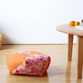 【ふるさと納税】【 洛中高岡屋 】えがおつながる、おざぶとん『おじゃみキッズ習（しゅう）』（しゃぼんはる＆支子） | 京都 こども 子ども 座布団 クッション かわいい ギフト お祝い 内祝い 老舗 洛中高岡屋 京都府 京都市