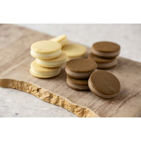 【ふるさと納税】【あら、りんご。】りんごバタークッキー チョコ＆ホワイトチョコ 各5個（計10個）［ りんご スイーツ お菓子 バタークッキー 林檎 人気 おすすめ お取り寄せ ギフト プレゼント 贈答 バター クッキー 青森 ］