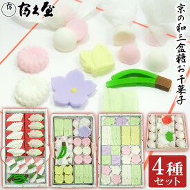 【ふるさと納税】【富久屋】京の和三盆糖お干菓子セット（4種セット）［ 京都 スイーツ 和三盆 干菓子 おいしい 人気 おすすめ お取り寄せ お菓子 和菓子 ］ | 和三盆糖 菓子 おかし 食品 人気 おすすめ 送料無料