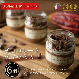 【ふるさと納税】【COCOKYOTO】チョコレートティラミスセット（6個） | チョコレート チョコ ティラミス セット 詰め合わせ COCOKYOTO 京都府 京都市 京都 お土産 洋菓子 スイーツ デザート お菓子 逸品 お取り寄せ グルメ ご当地 ギフト
