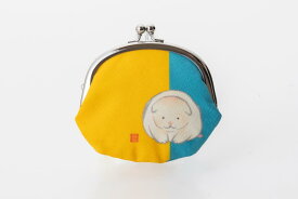 【ふるさと納税】【芸艸堂】中村芳中「仔犬」がま口 | 京都 ウクライナ ウクライナデザイン がま口 光琳画譜 中村芳中 犬 お土産 老舗 ご当地 ギフト お祝い 内祝い 芸艸堂 京都府 京都市 5000円