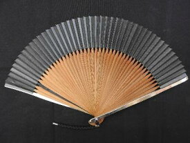 【ふるさと納税】【京風庵大むら】令和鉄扇〜plusα〜（扇面黒・中骨茶） | 京都市 京風庵大むら 扇 扇子 着物 ギフト 和 和装