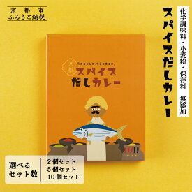 【ふるさと納税】【きょうのおだし】スパイスだしカレー 2～10食入［ 京都 削り節屋 おだしのプロ スパイスカレー 人気 おすすめ 無添加 おいしい お取り寄せ 通販 送料無料 ふるさと納税 ］