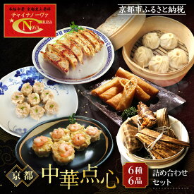 【ふるさと納税】【チャイナノーヴァ】京中華点心詰め合わせセット（6種6品）［ 京都 本格中華 台湾出身シェフ 人気 おすすめ 中華 中華料理 点心 お惣菜 簡単 時短 お取り寄せ 通販 送料無料 ふるさと納税 ］