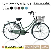 楽天市場】自転車 26インチ 変速（カラーシルバー）（シティサイクル 
