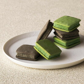 【ふるさと納税】中村藤吉本店 茶Colate 抹茶 ほうじ茶 5個/9個/10個入｜京都 老舗 お茶処 有名店 スイーツ 人気セット［ ショコラサンドクッキー 詰め合せ クッキー 日本茶 おすすめ お菓子 スイーツ ギフト プレゼント 贈答 お取り寄せ ］