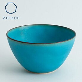 【ふるさと納税】【瑞光窯-ZUIKOU-】ボウル(ターコイズブルー/青)［ 京都 京焼 陶磁器 清水焼 窯元 サラダボウル 180ml 適量サイズ おしゃれ 人気 おすすめ 食器 うつわ 陶器 お取り寄せ 通販 送料無料 ふるさと納税 ］