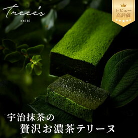 【ふるさと納税】【TREEE’S】お濃茶テリーヌ｜京都 スイーツブランド レビュー高評価 人気 抹茶スイーツ [ 宇治抹茶100％ オーガニック 滑らかな口溶け 濃厚 抹茶テリーヌ 贅沢 美食 グルメ おすすめ お菓子 洋菓子 チョコレート ギフト プレゼント 贈答]