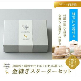 【ふるさと納税】【鹿田喜造漆店】金継ぎスターターセット｜レビュー高評価 京都 漆専門店 金継ぎ 人気セット [ 老舗 うるし 体験 練習用器付き おすすめ お取り寄せ 通販 送料無料 ふるさと納税 ]