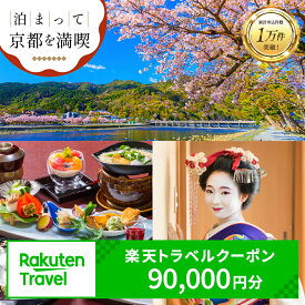 【ふるさと納税】【利用可能期間3年間】京都府京都市の対象施設で使える楽天トラベルクーポン 寄付額300,000円 観光地応援 温泉 観光 旅行 ホテル 旅館 クーポン チケット 予約
