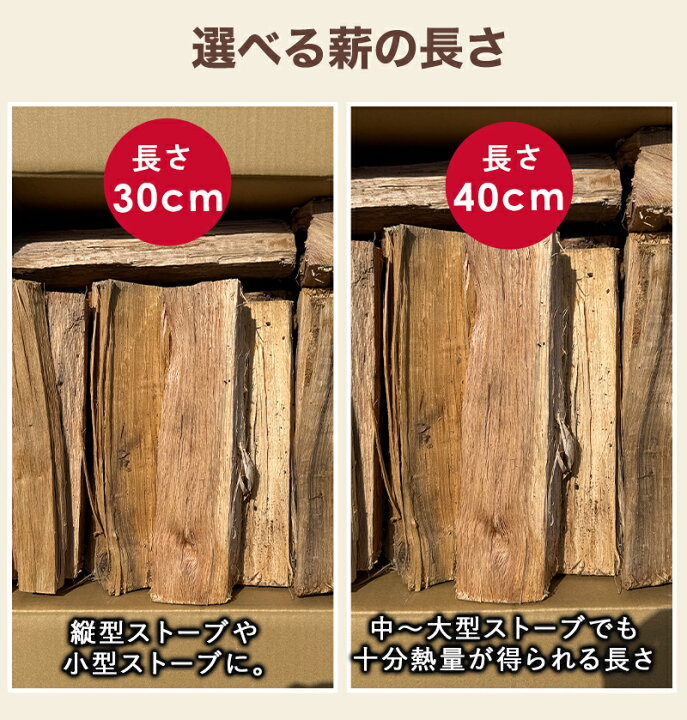 楽天市場】【ふるさと納税】ナラ薪 30cm/40cm 約125kg 乾燥薪 国産 薪 